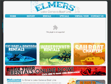 Tablet Screenshot of lakegenevaboatline.com